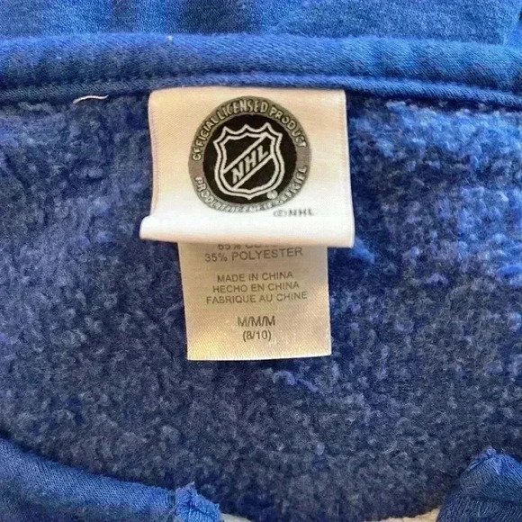 NHL St. Louis Blues hockey thin sweatshirt women's size medium 8/10 in EUC - Picture 9 of 10